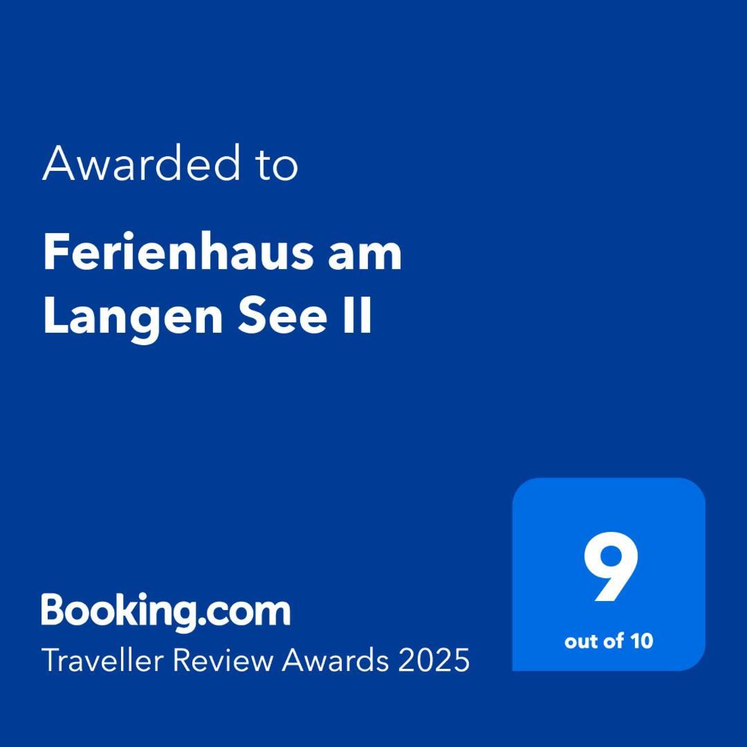 Ferienhaus Am Langen See II Heidesee Eksteriør bilde